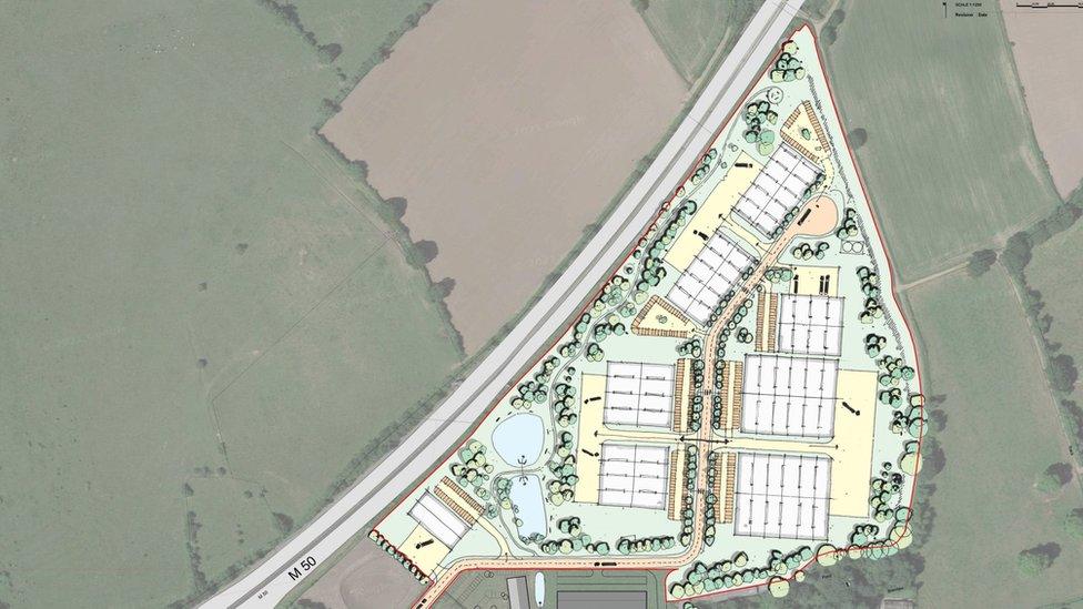 Plan for expansion to business park