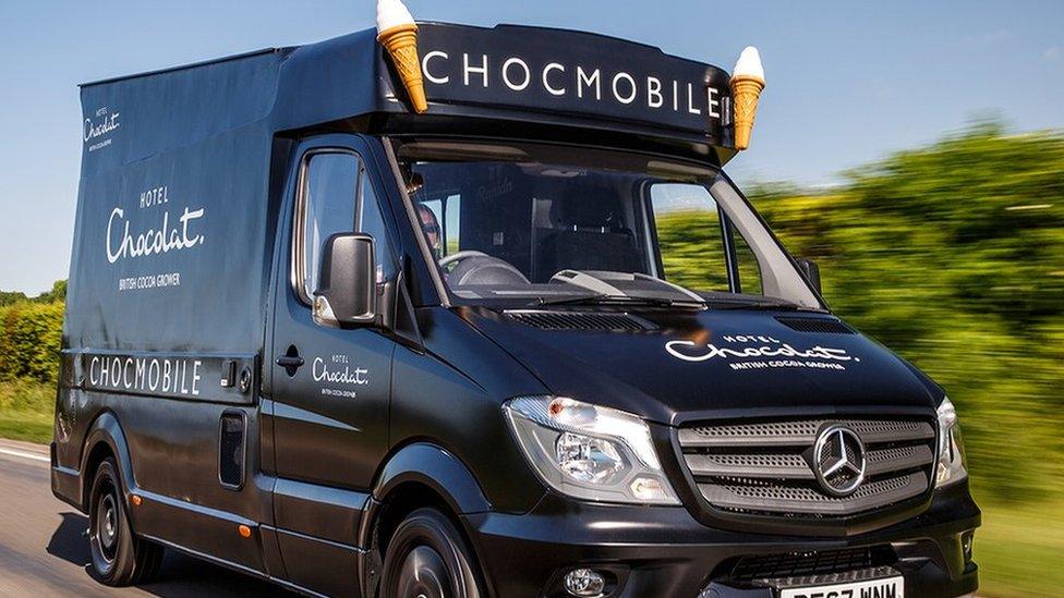 Hotel Chocolat's missing Chocmobile