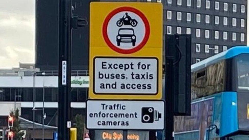 Traffic enforcement cameras in Liverpool