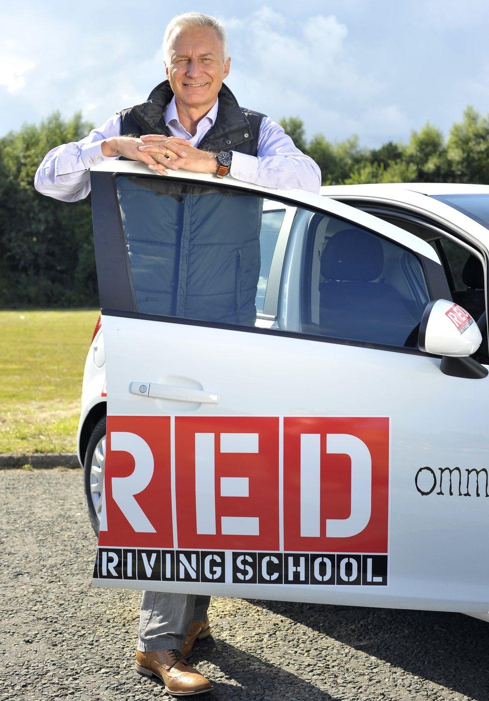 Ian McIntosh , boss Red Driving School