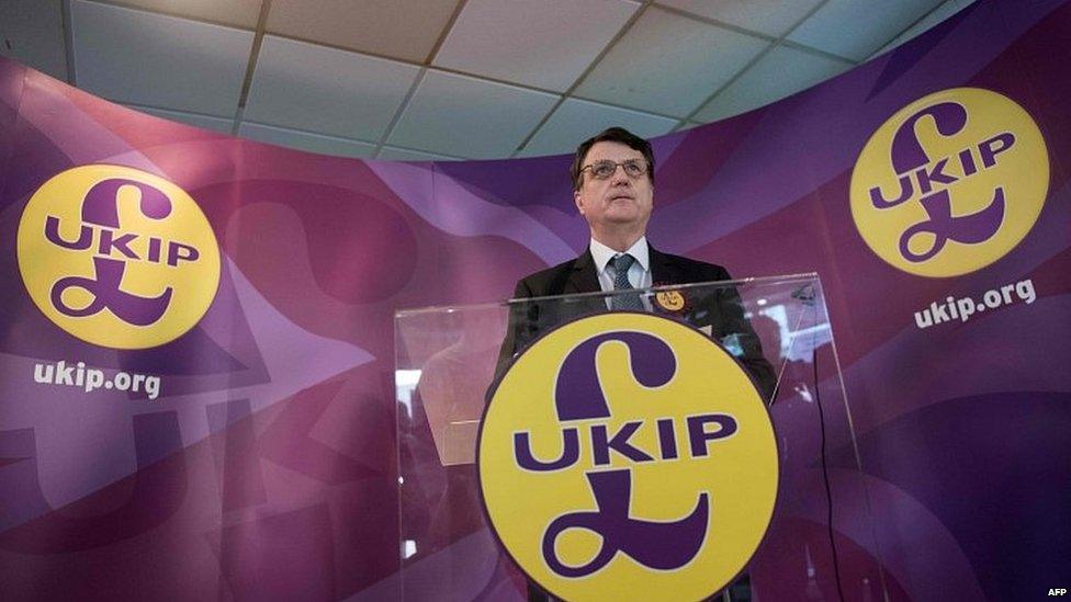 UKIP leader Gerard Batten