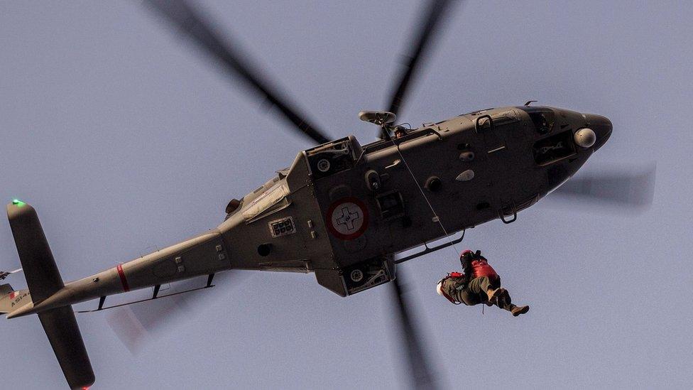 Malta airlifts the mother and baby