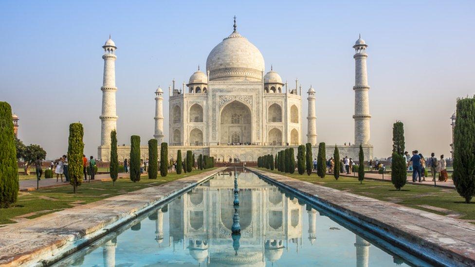 Taj Mahal in India