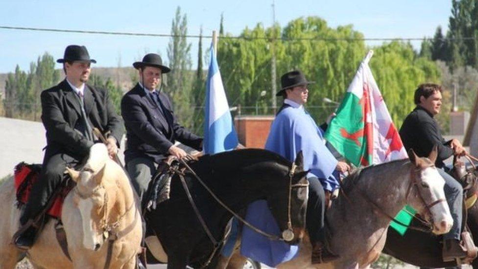 Nid Patagonia yw'r unig ran o'r byd ble mae na gysylltiadau Cymreig parhaol