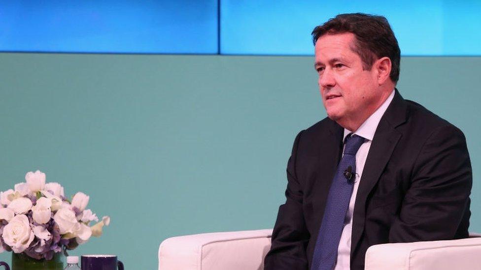 Barclays chief executive, Jes Staley