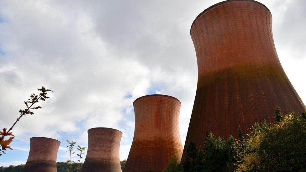 Ironbridge's four cooling towers