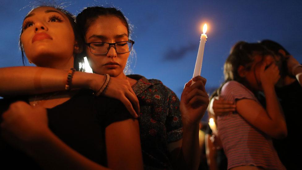 Vigil in El Paso