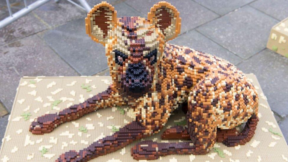 Lego hyena