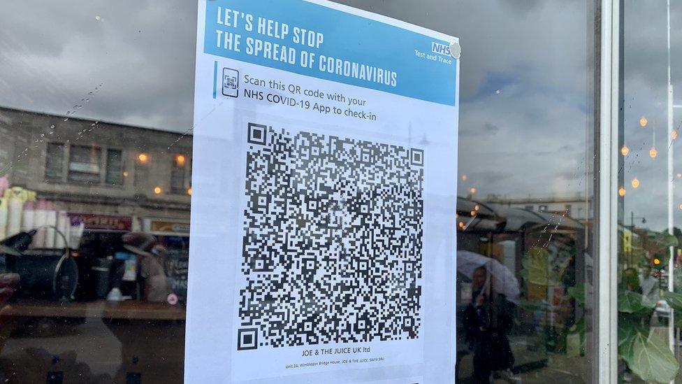 QR code poster