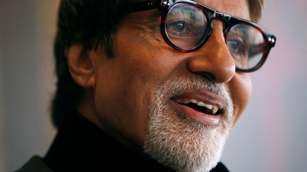 Indian actor Amitabh Bachchan