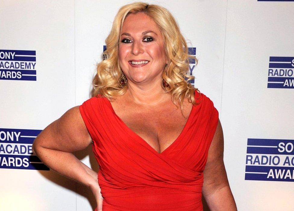 Vanessa Feltz at 2009 Sony Radio Awards