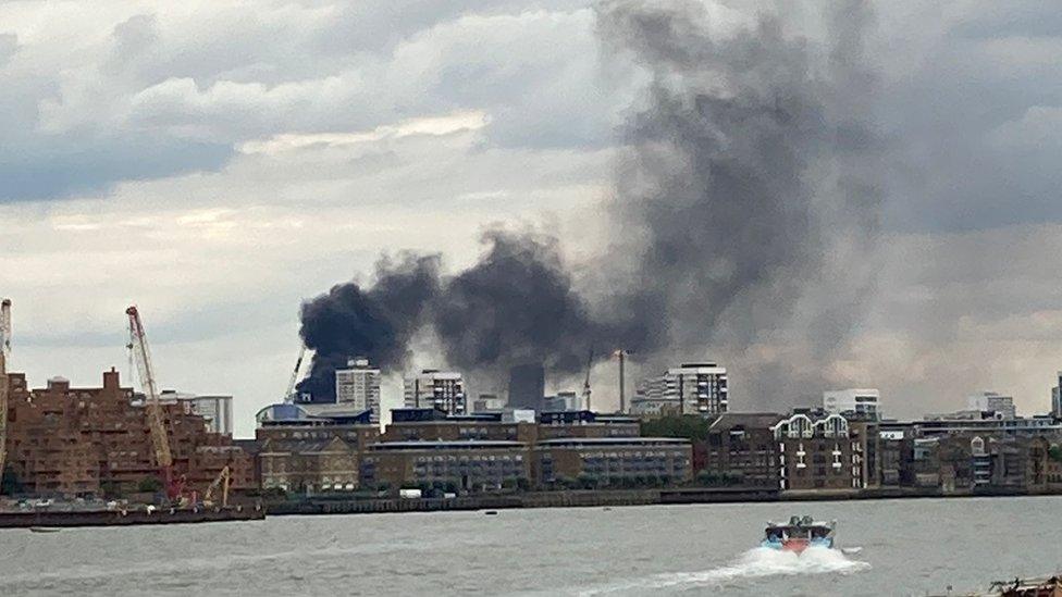 Blaze in bow