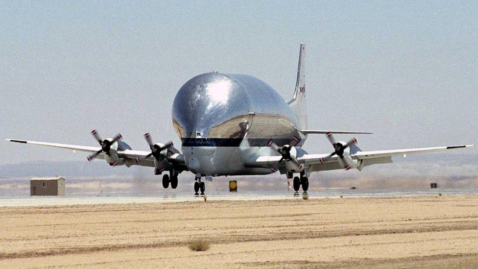 Super Guppy Turbine used by NASA