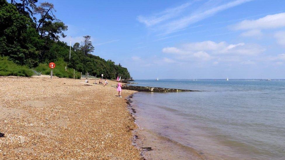 Beach at Osborne Bay