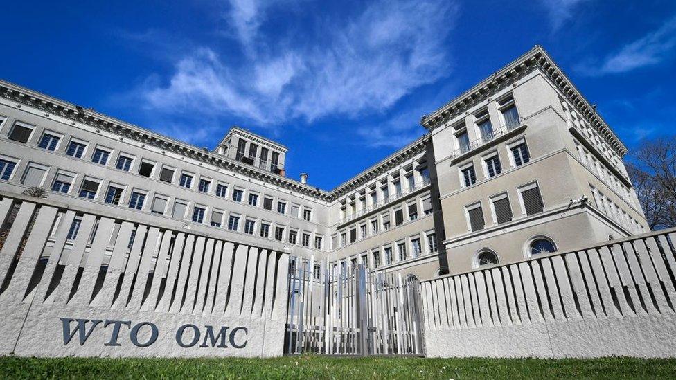 The World Trade Organization (WTO) headquarters, Geneva