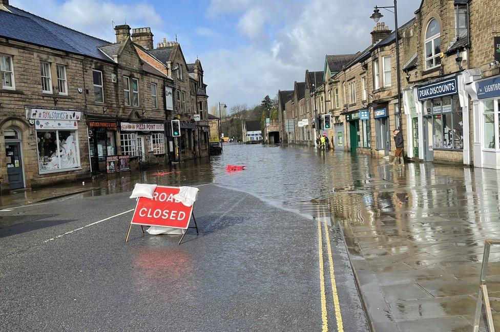 Flooding in Matlock