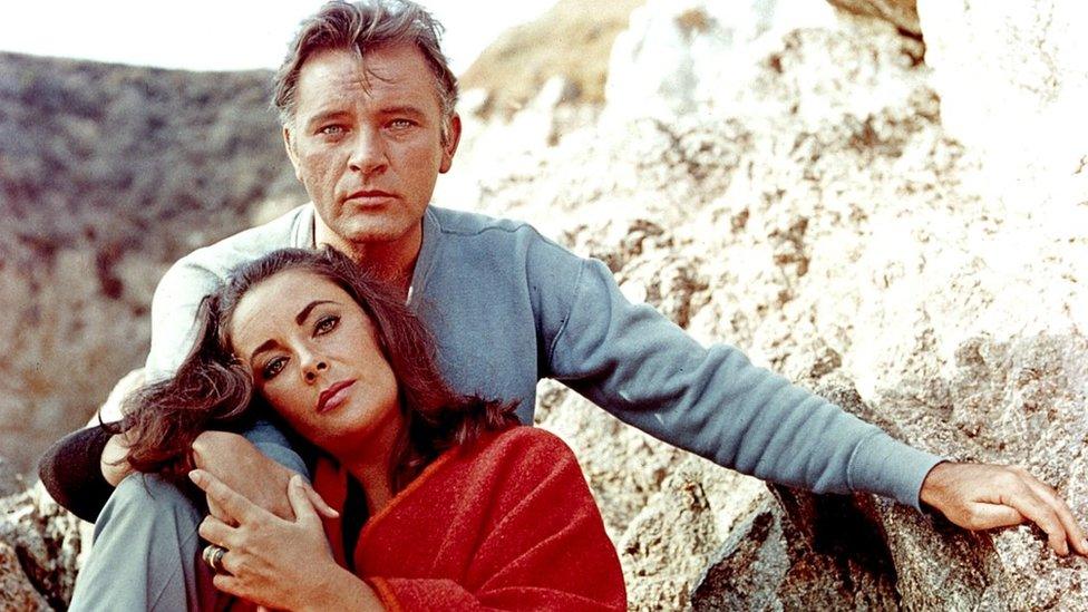 Richard Burton and Elizabeth Taylor