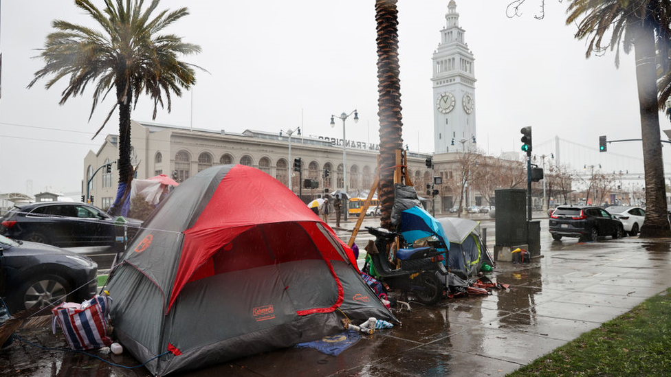 Tents in San Francisco