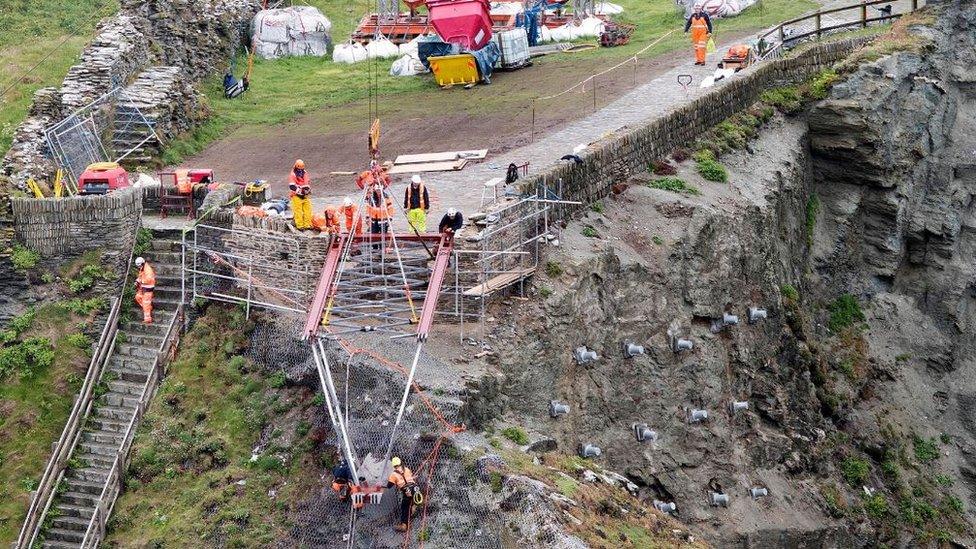 Tintagel bridge