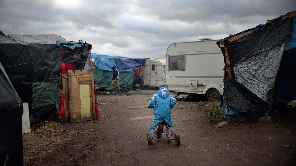 Child in Calais