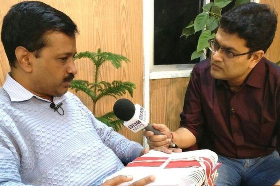 Arvind Kejriwal, bbc hindi, nitin srivastava