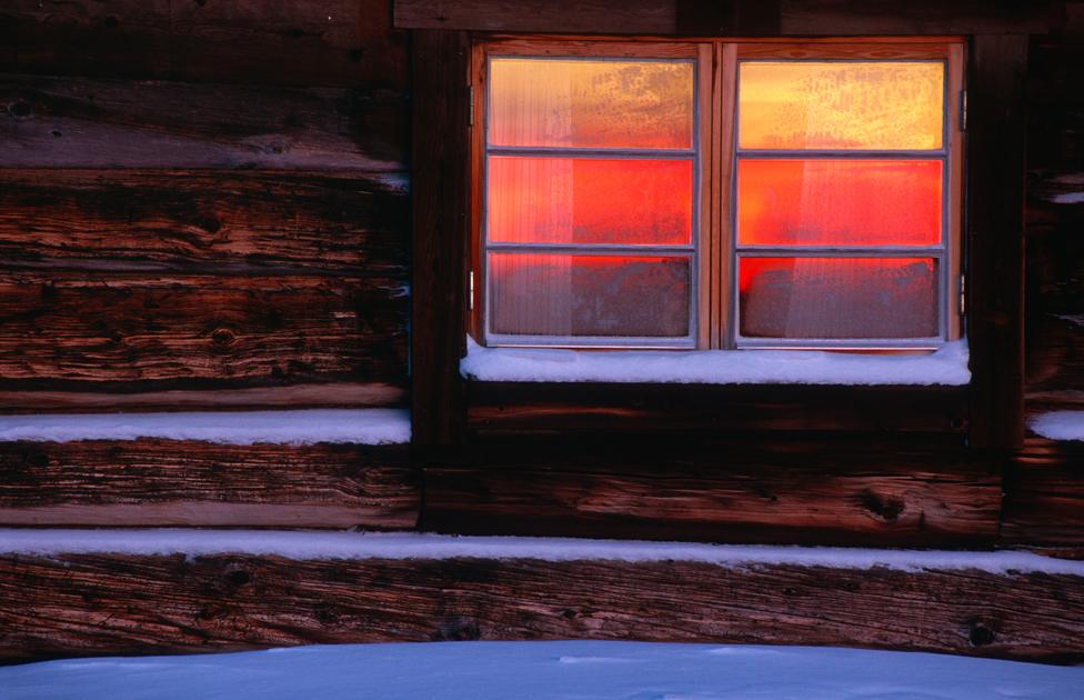 Window in the snow