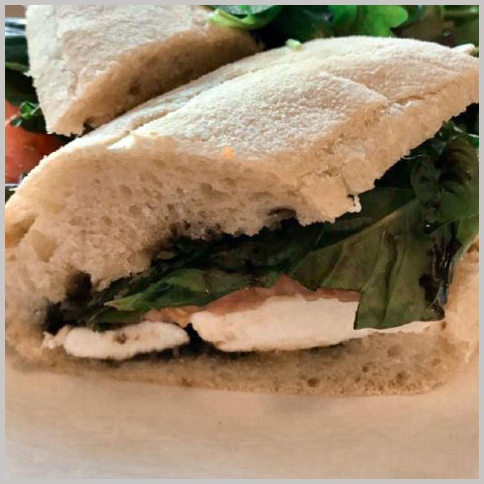 Caprese sandwich