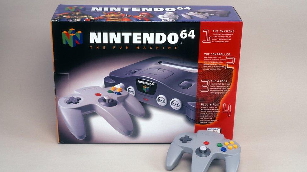 The Nintendo 64 was the must-have games console.