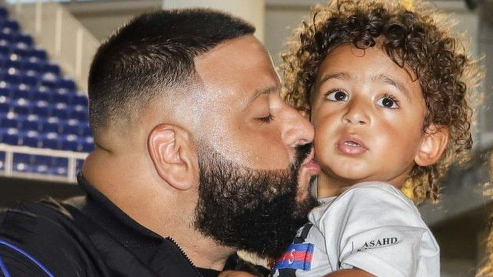 DJ Khaled and son Asahd Khaled