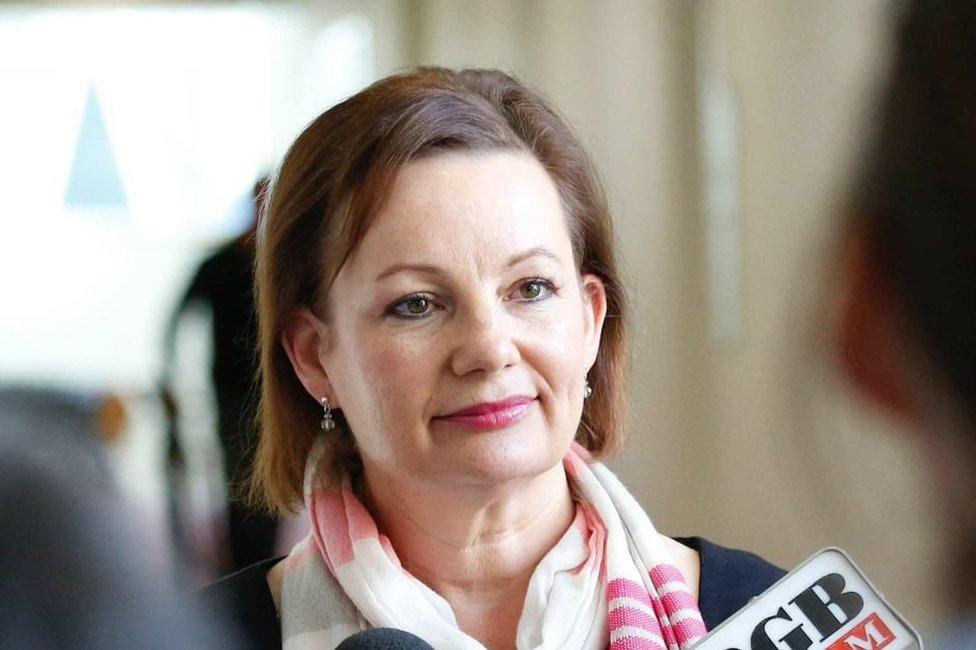 Sussan Ley has resigned as Australia's health minister