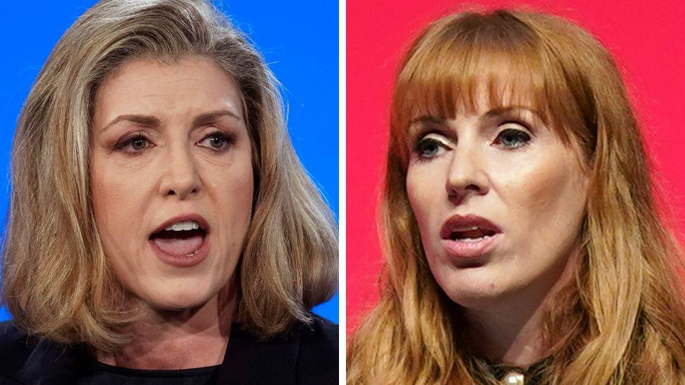 Penny Mordaunt and Angela Rayner 