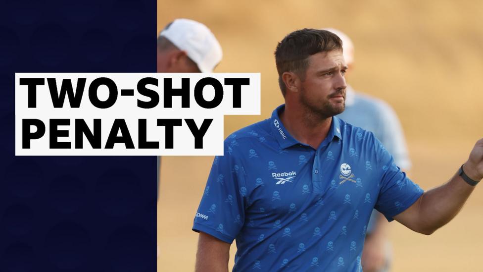 Why DeChambeau was hit with a two-stroke penalty at The Open