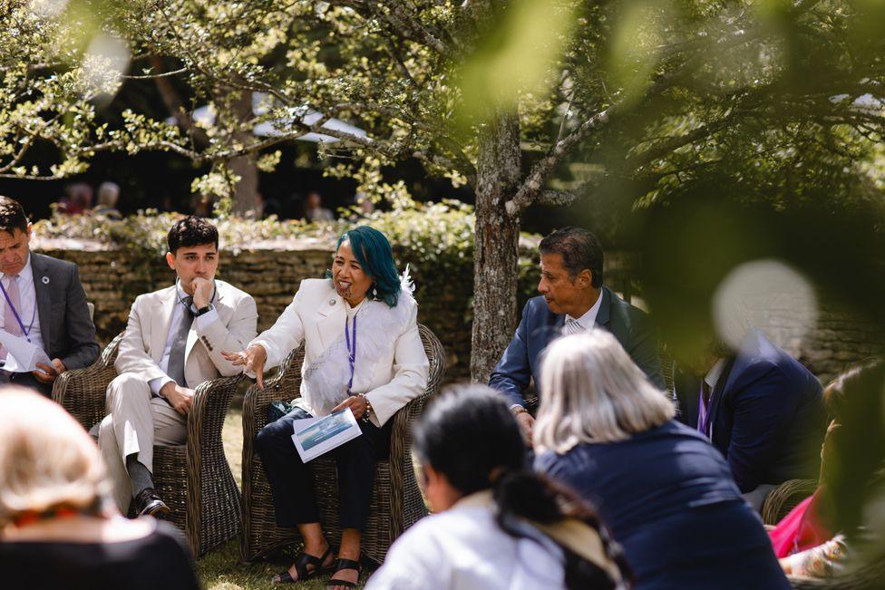 Delegates at the Harmony Summit in Highgrove