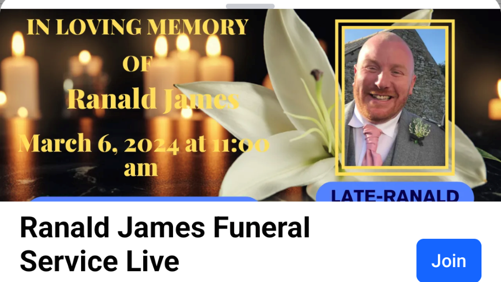 Scam funeral notice