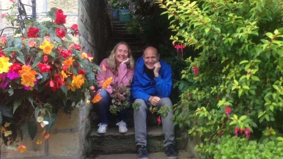 Helen Plaskett with her husband, dementia patient John Jackson