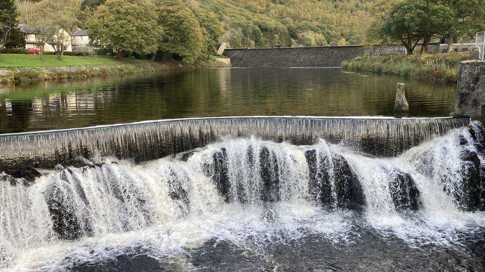 Un o argaeau Cwm Rheidol