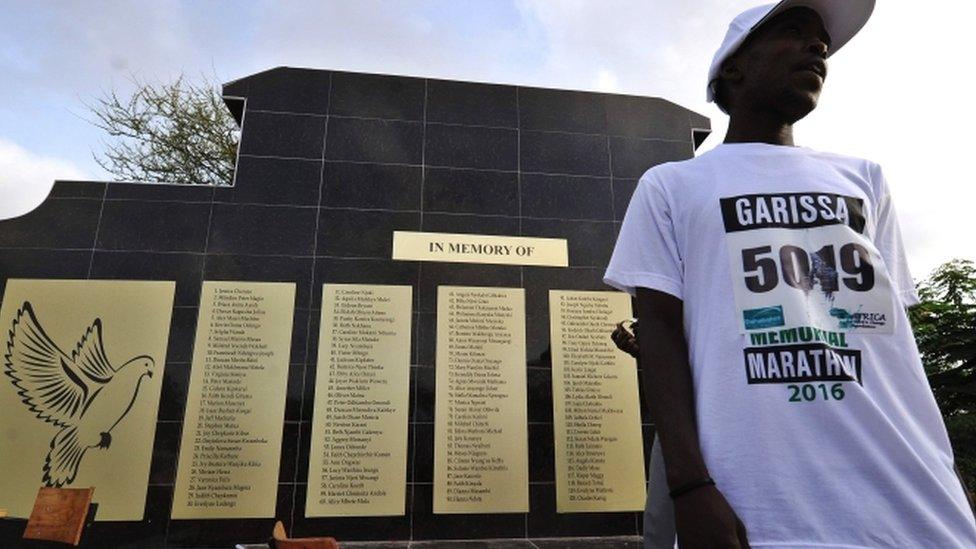 Garissa hosts a memorial run for the victims, 2 April