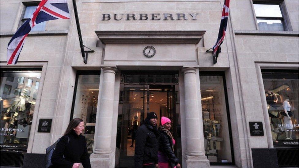 Burberry store