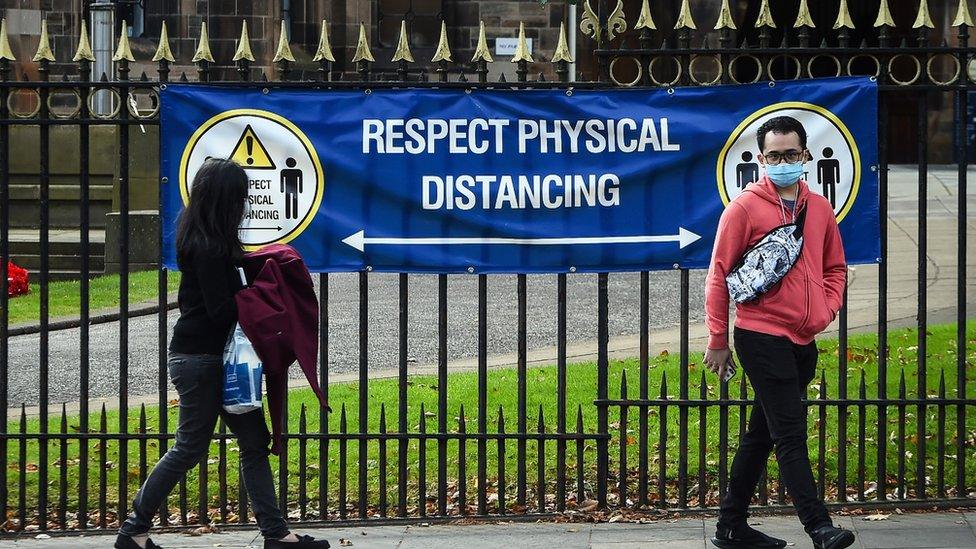 Students at Glasgow University