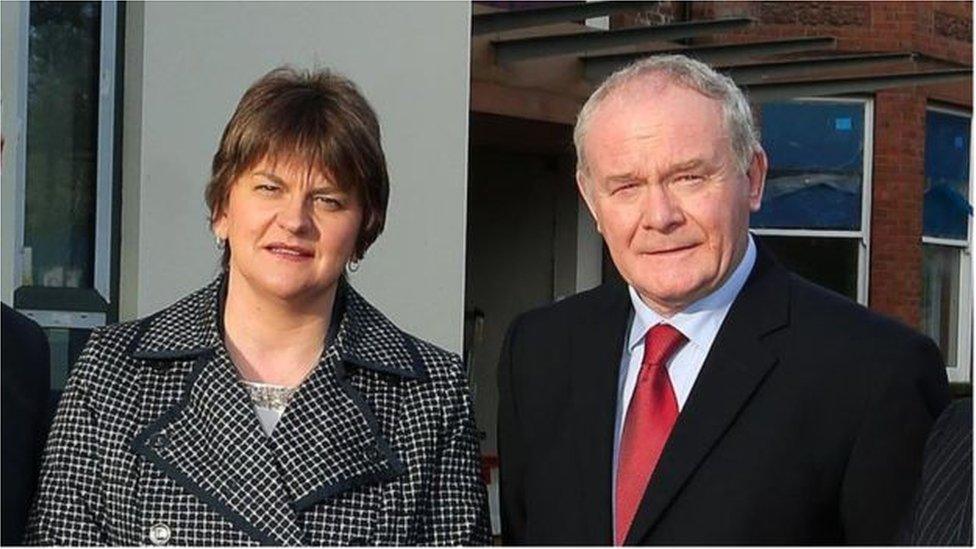 Arlene Foster and Martin McGuinness