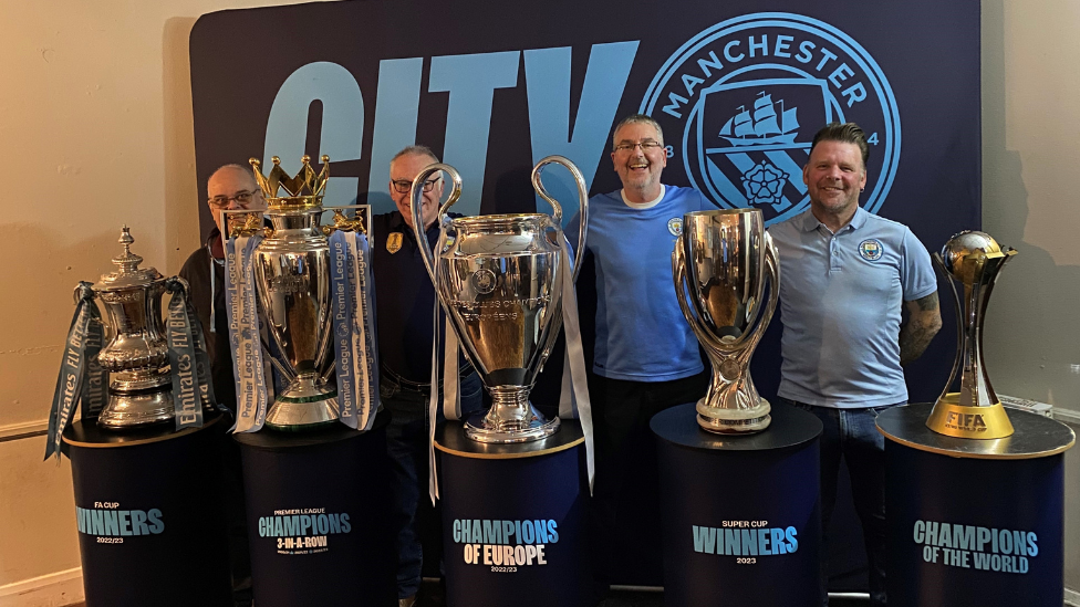 Wight Blues and trophies