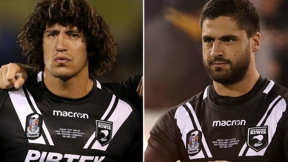 Kevin Proctor (left) and Jesse Bromwich