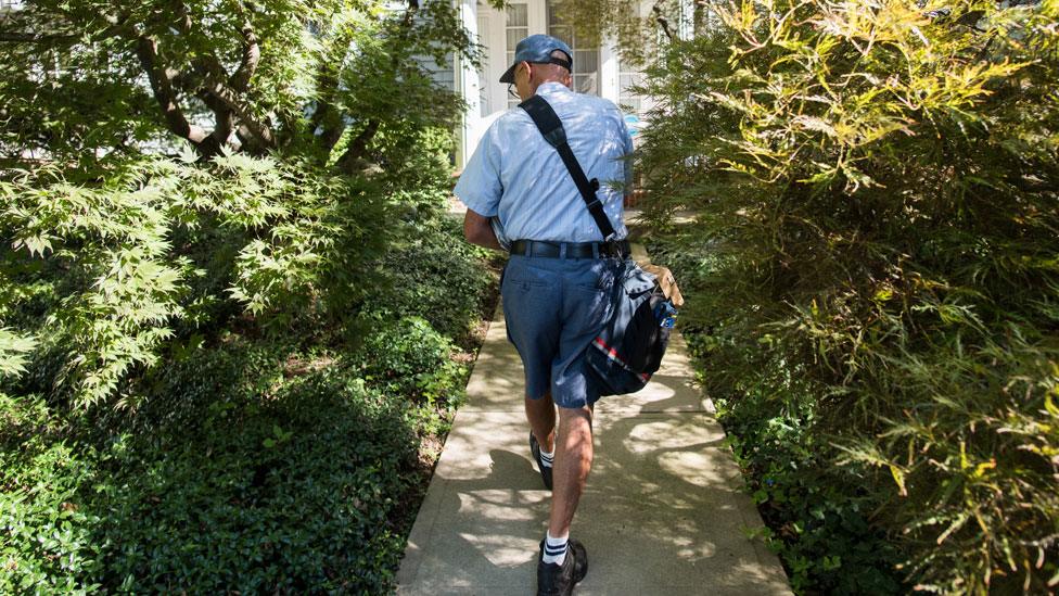 US postal worker