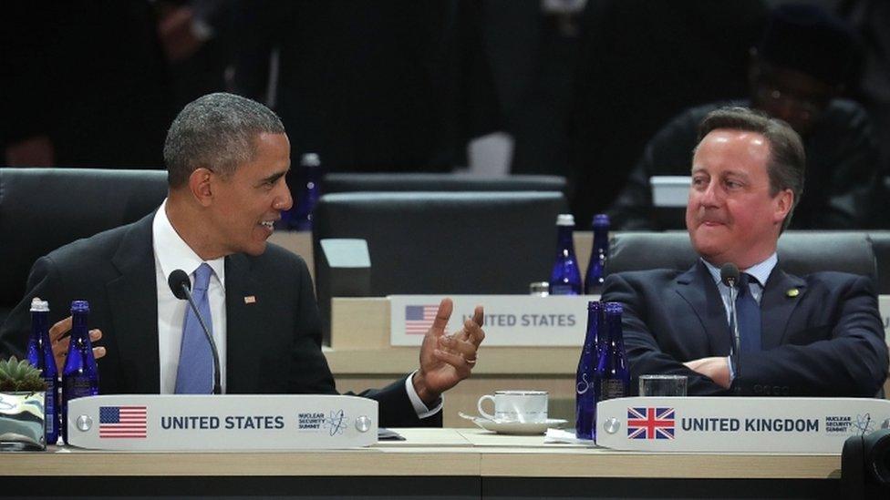 Barack Obama and David Cameron