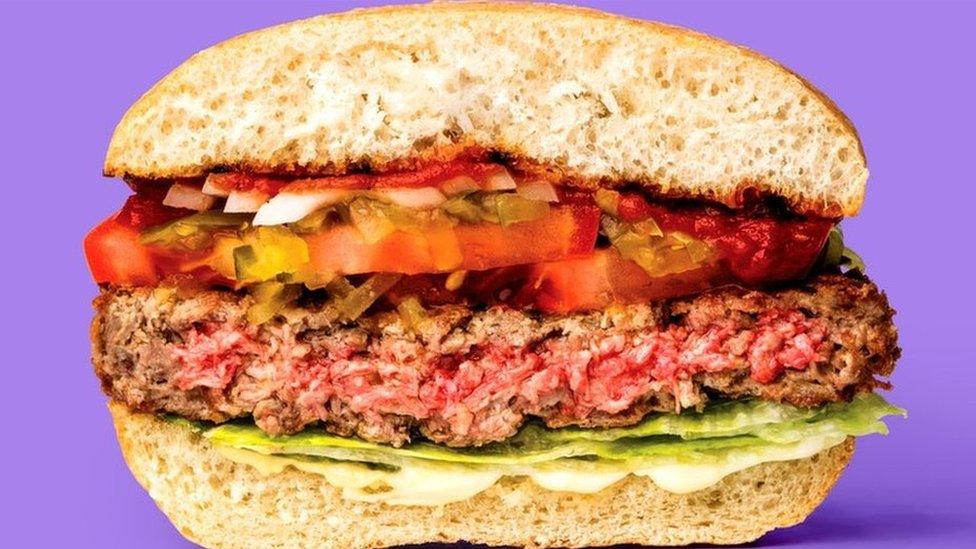 Impossible Foods' bleeding veggie burger