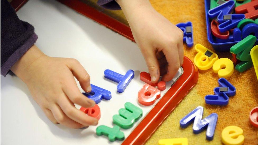 Generic photograph of primary school children at work in a classroom