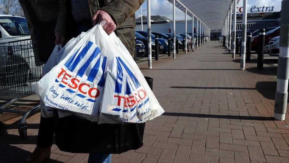 Tesco bags