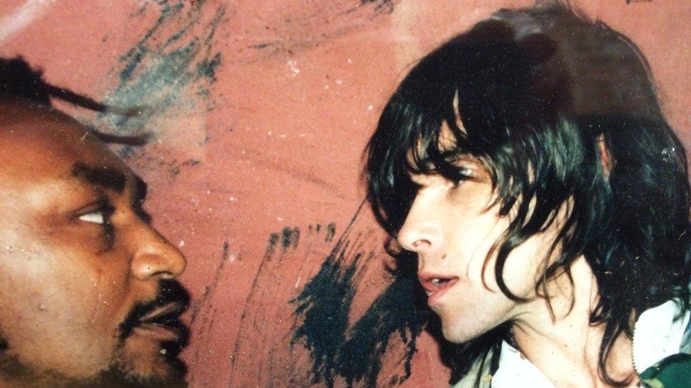 Benji Webb and Ian Brown