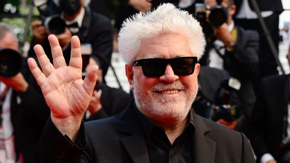 Pedro Almodovar at the 2021 Cannes Film Festival