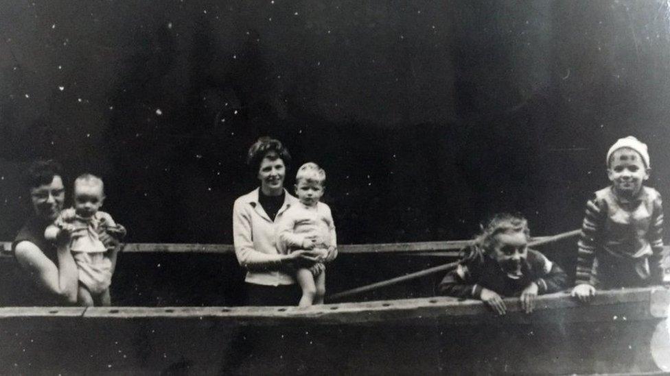 Women on a boat